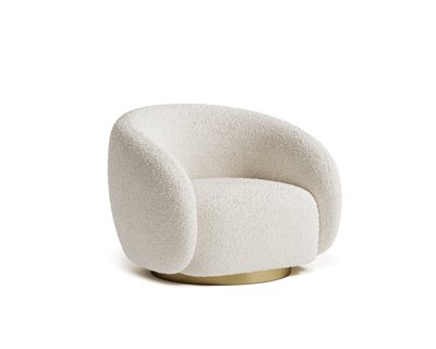 Ivory Lounge Chair